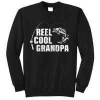 Cute Reel Cool Grandpa Design With Fish And Fishing Rod Sweatshirt