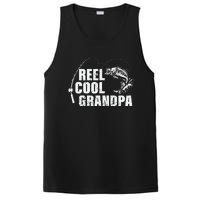 Cute Reel Cool Grandpa Design With Fish And Fishing Rod PosiCharge Competitor Tank