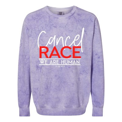 Cancel Race Colorblast Crewneck Sweatshirt