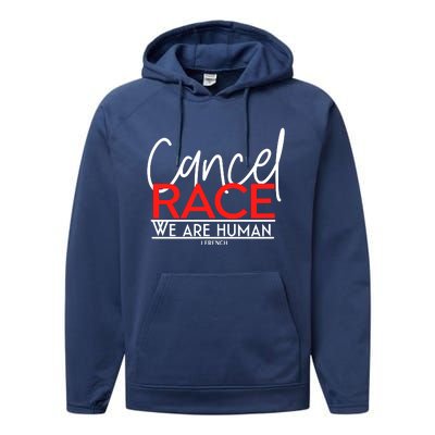 Cancel Race Performance Fleece Hoodie