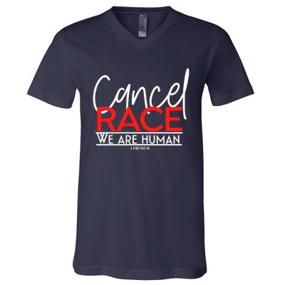 Cancel Race V-Neck T-Shirt