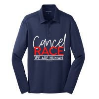 Cancel Race Silk Touch Performance Long Sleeve Polo