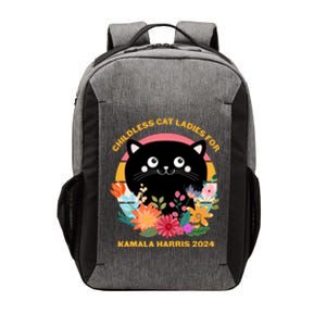 Cute Retro Childless Cat Ladies For Kamala Harris 2024 Election Vector Backpack