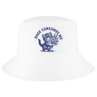 Cat Rage Consumes Me Cool Comfort Performance Bucket Hat