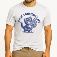 Cat Rage Consumes Me Cooling Performance Crew T-Shirt