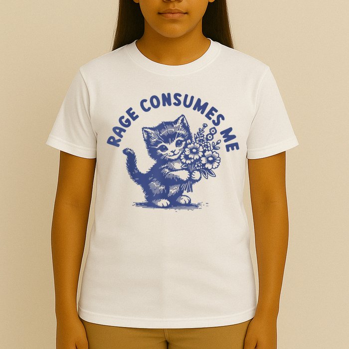 Cat Rage Consumes Me T-Shirt