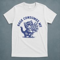 Cat Rage Consumes Me T-Shirt