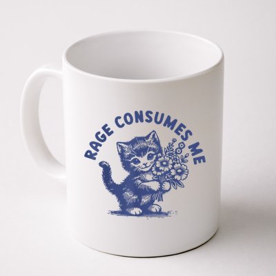 Cat Rage Consumes Me Mug