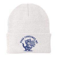 Cat Rage Consumes Me Beanie
