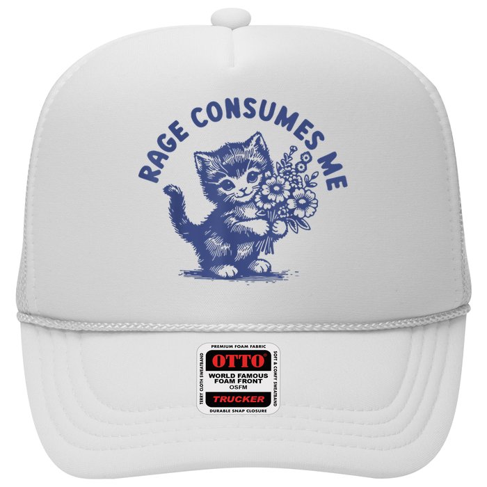 Cat Rage Consumes Me Hat