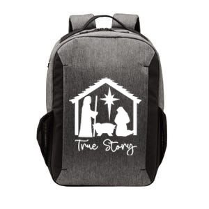 Christian Religious Christmas Nativity Scene True Story Vector Backpack