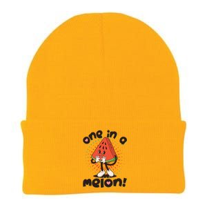 Cute Retro Cartoon Watermelon One In A Melon Knit Cap Winter Beanie