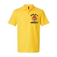 Cute Retro Cartoon Watermelon One In A Melon Softstyle Adult Sport Polo