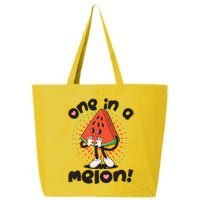 Cute Retro Cartoon Watermelon One In A Melon 25L Jumbo Tote