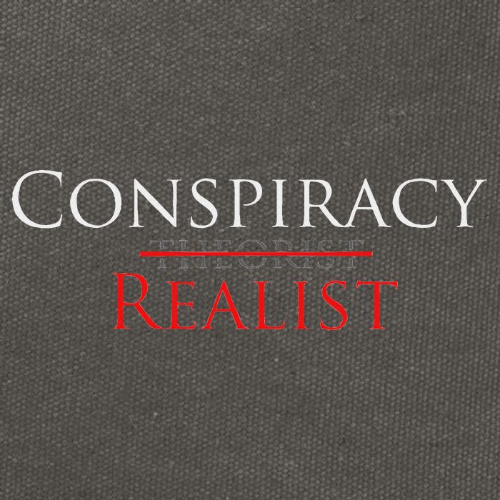 Conspiracy Realist Conspiracy Theory Cotton Canvas Backpack