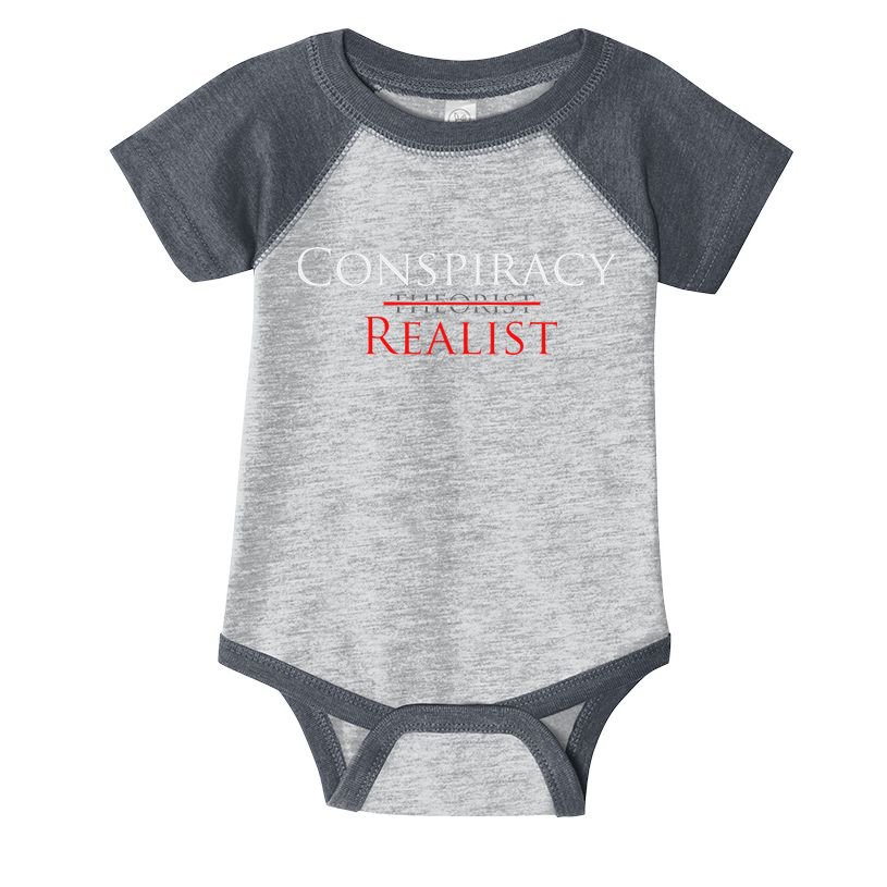 Conspiracy Realist Conspiracy Theory Infant Baby Jersey Bodysuit