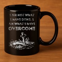 Celebrate Recovery Christian Cross Jesus Christ 11oz C Handle Ceramic Mug
