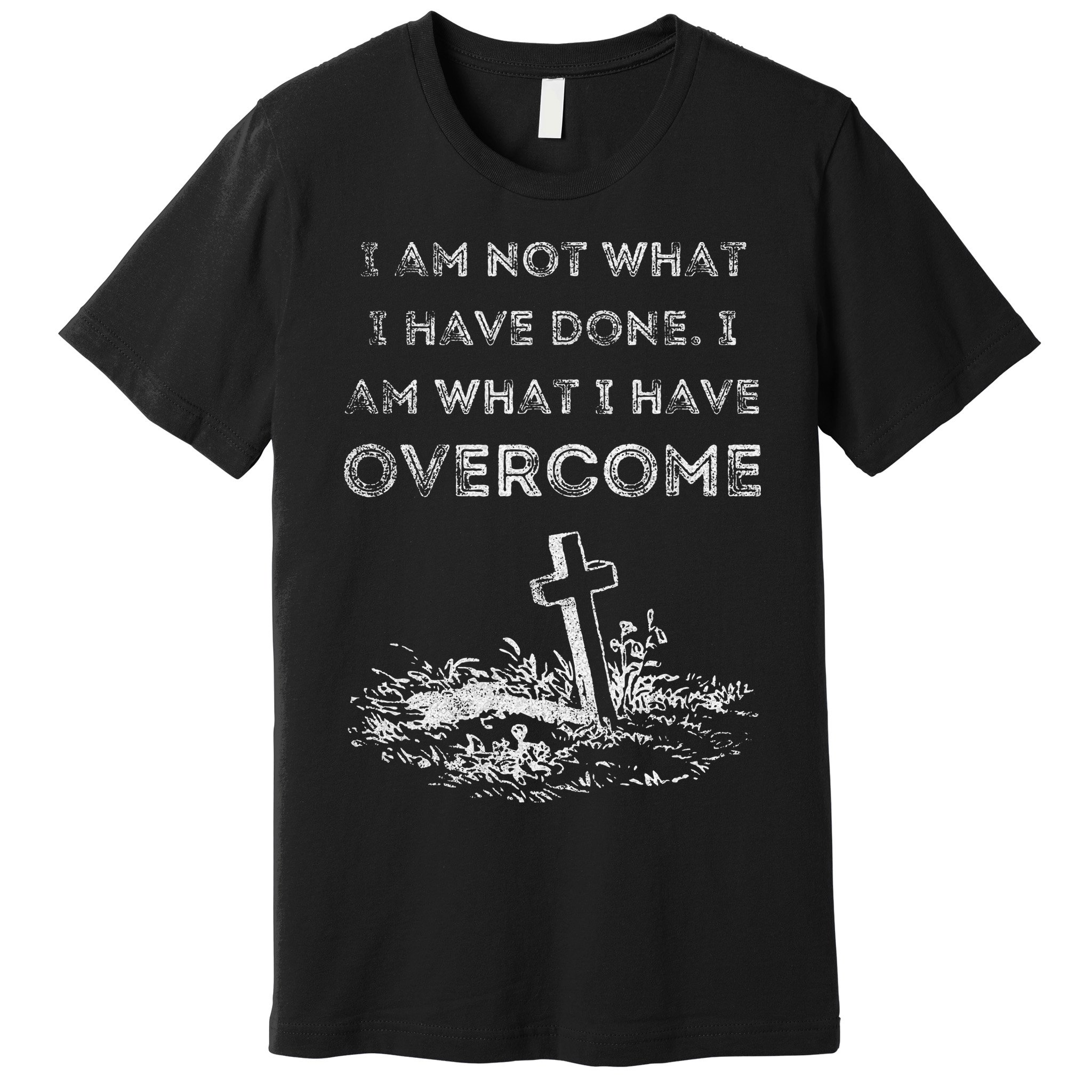 Celebrate Recovery Christian Cross Jesus Christ Premium T-Shirt