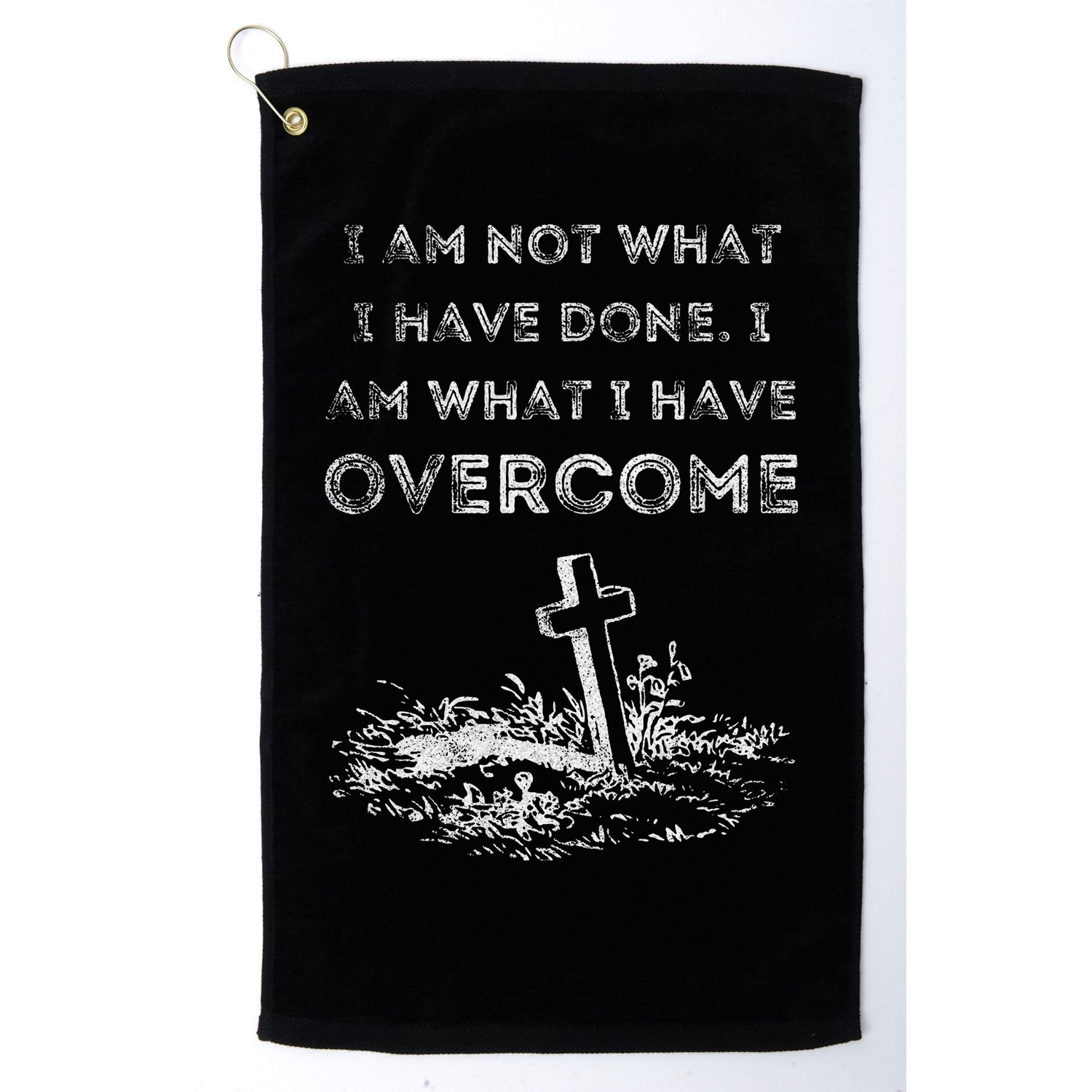 Celebrate Recovery Christian Cross Jesus Christ Golf Towel