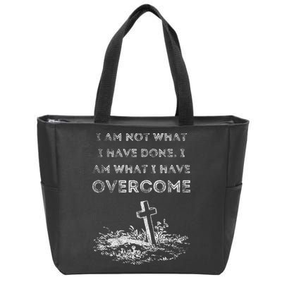 Celebrate Recovery Christian Cross Jesus Christ Zip Tote Bag