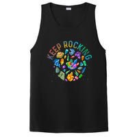 Colorful Rock Collector Earth Scientist Funny Geology PosiCharge Competitor Tank