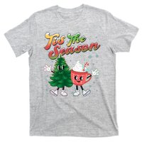 Cute Retro Cartoon Christmas Tis The Season T-Shirt