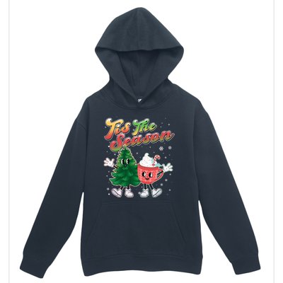 Cute Retro Cartoon Christmas Tis The Season Urban Pullover Hoodie