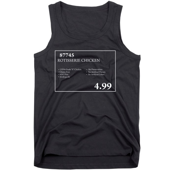 Costco Rotisserie Chicken Tank Top