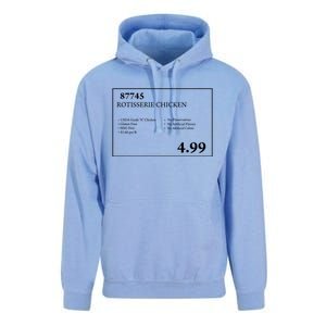 Costco Rotisserie Chicken Unisex Surf Hoodie