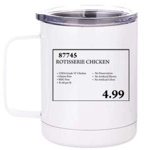 Costco Rotisserie Chicken 12 oz Stainless Steel Tumbler Cup