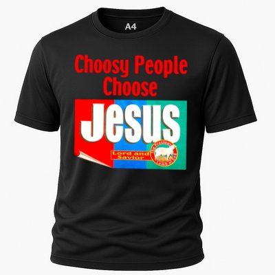 Choosy-People Retro Choose Jesus Christ Choose Jesus  Cooling Performance Crew T-Shirt