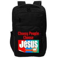 Choosy-People Retro Choose Jesus Christ Choose Jesus  Impact Tech Backpack