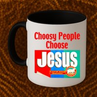 Choosy-People Retro Choose Jesus Christ Choose Jesus  Mug