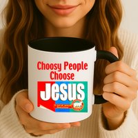 Choosy-People Retro Choose Jesus Christ Choose Jesus  Mug