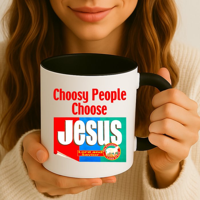 Choosy-People Retro Choose Jesus Christ Choose Jesus  Mug