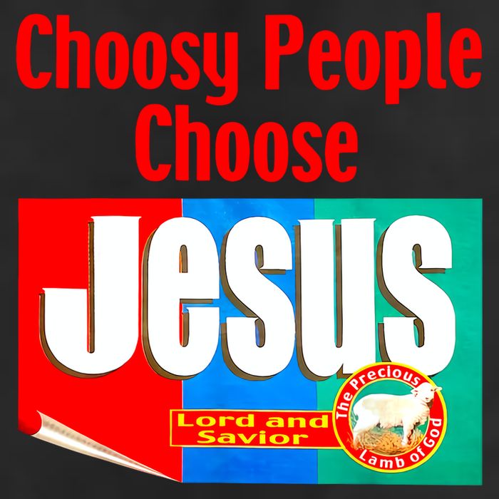 Choosy-People Retro Choose Jesus Christ Choose Jesus  11oz C Handle Ceramic Mug