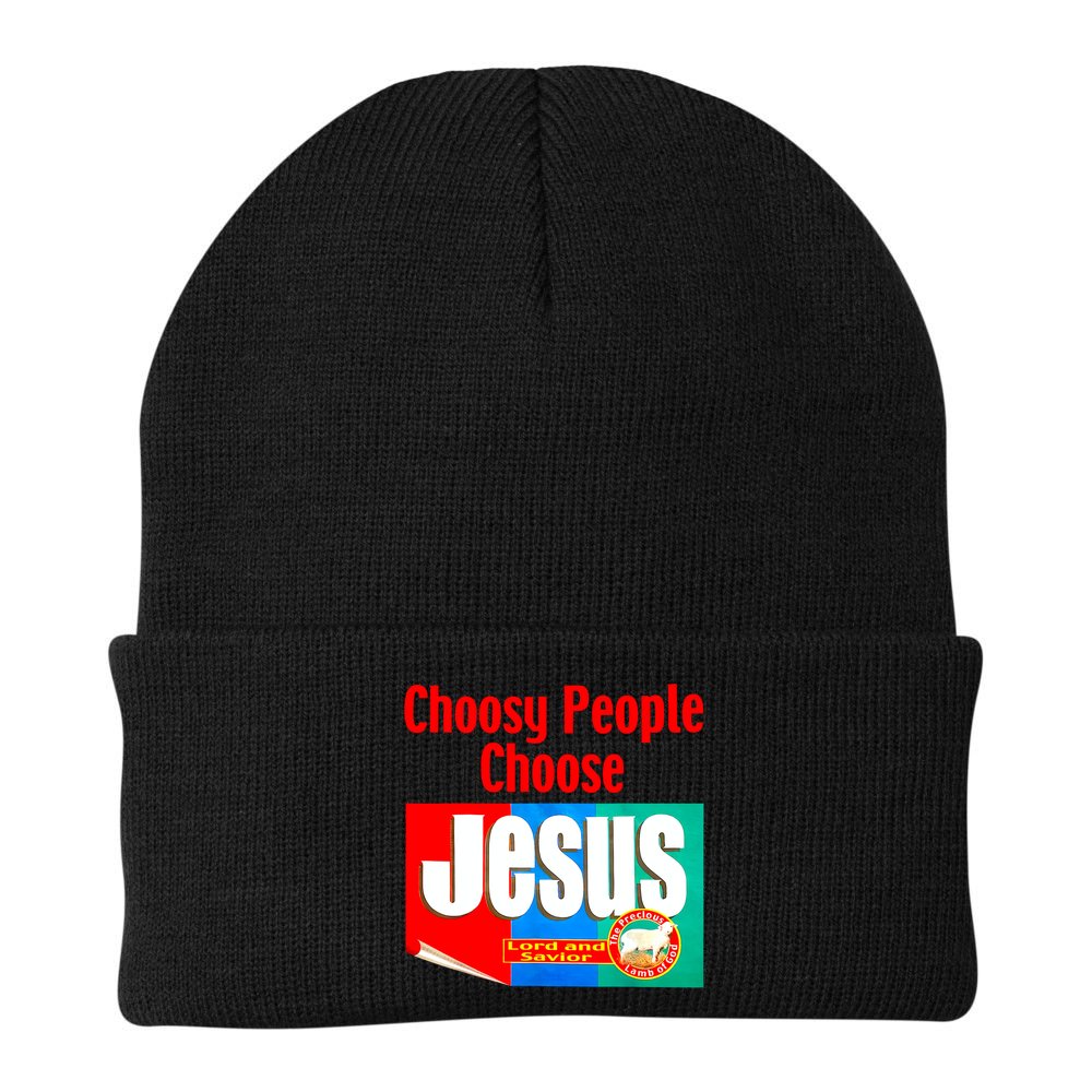 Choosy-People Retro Choose Jesus Christ Choose Jesus  Beanie