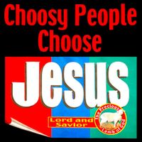 Choosy-People Retro Choose Jesus Christ Choose Jesus  Flat Bill Trucker Hat