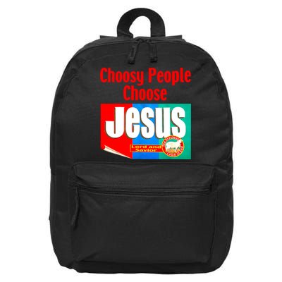 Choosy-People Retro Choose Jesus Christ Choose Jesus  16 in Basic Backpack