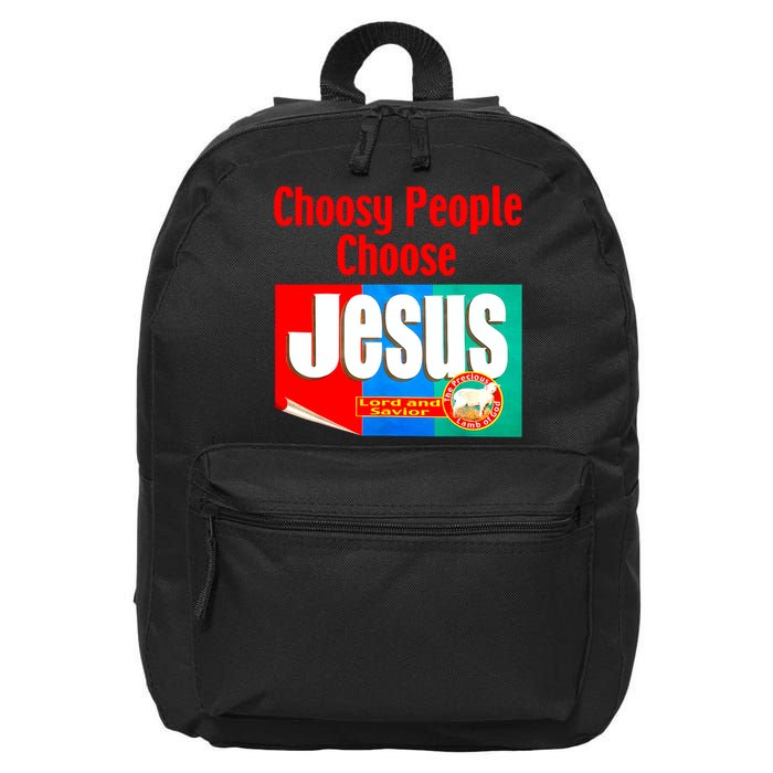 Choosy-People Retro Choose Jesus Christ Choose Jesus  16 in Basic Backpack