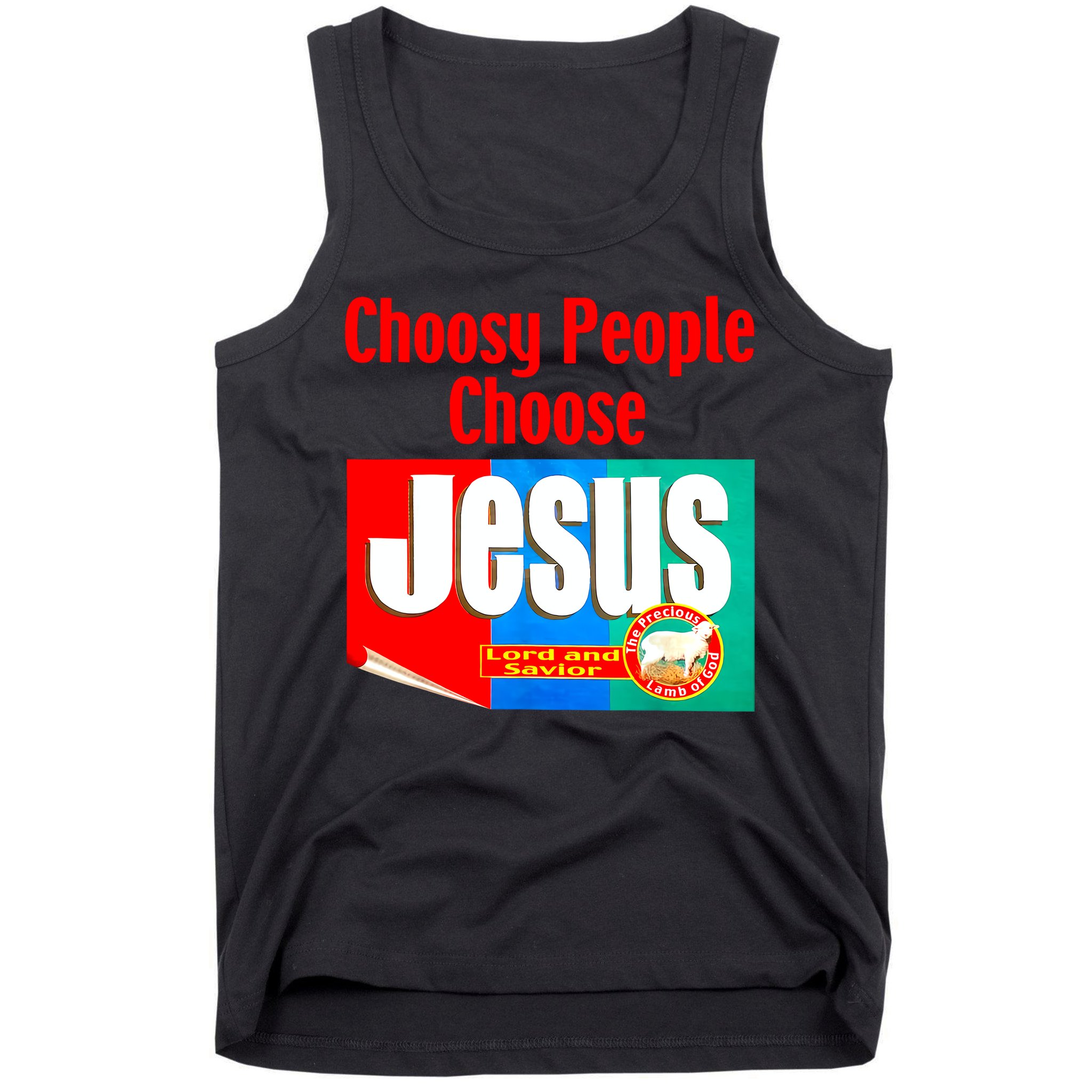 Choosy-People Retro Choose Jesus Christ Choose Jesus  Tank Top