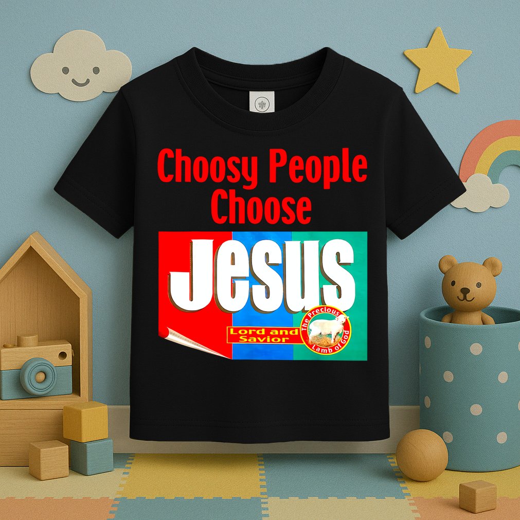Choosy-People Retro Choose Jesus Christ Choose Jesus  Toddler T-Shirt