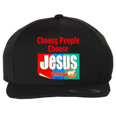 Choosy-People Retro Choose Jesus Christ Choose Jesus  Wool Snapback Cap
