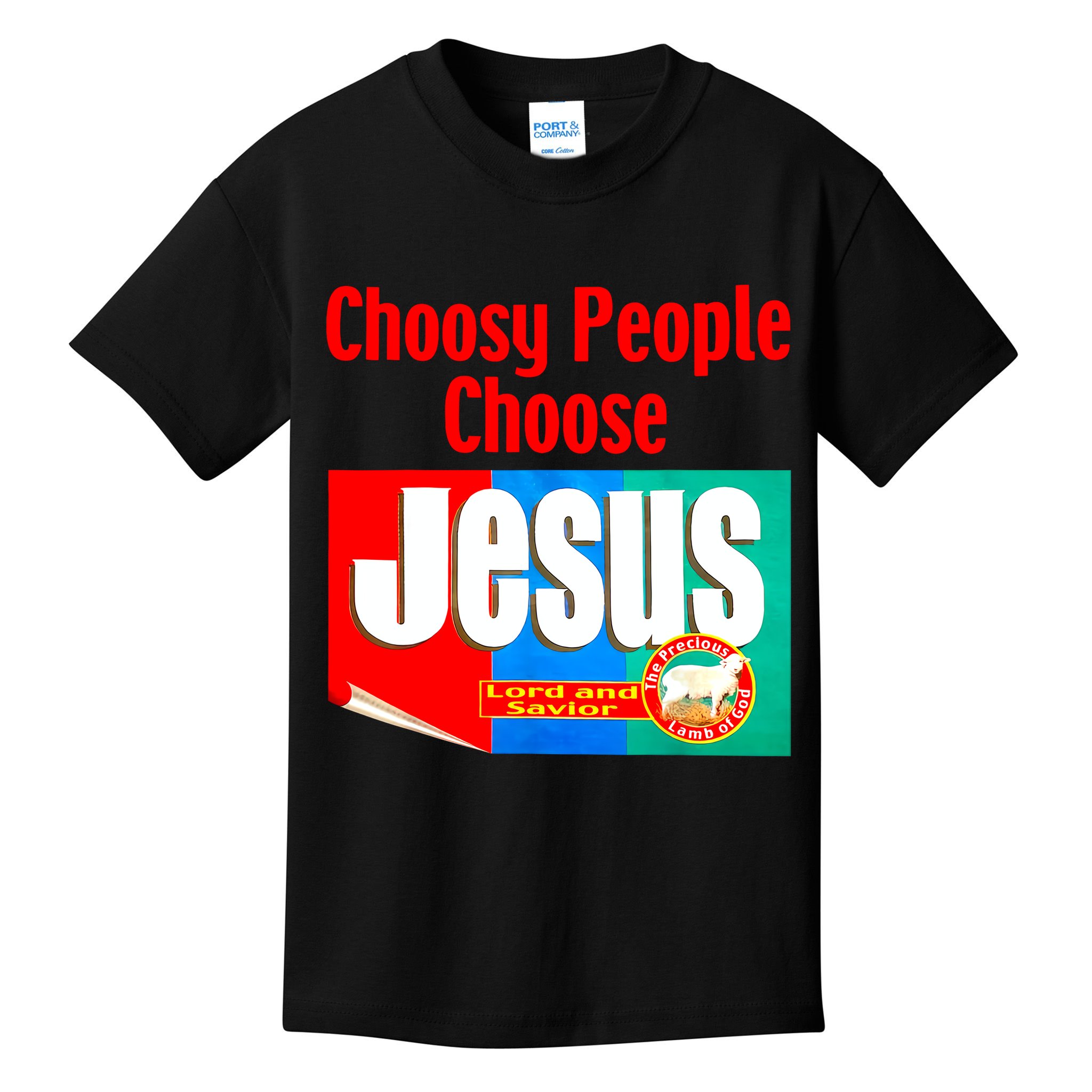 Choosy-People Retro Choose Jesus Christ Choose Jesus  Kids T-Shirt