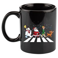 Christmas Road 11oz C Handle Ceramic Mug