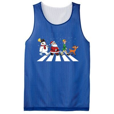 Christmas Road Mesh Reversible Basketball Jersey Tank