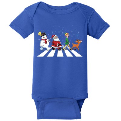Christmas Road Baby Bodysuit