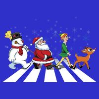 Christmas Road Zip Tote Bag
