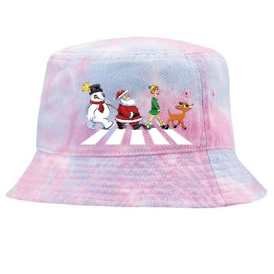 Christmas Road Tie-Dyed Bucket Hat