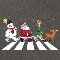 Christmas Road Cotton Canvas Backpack